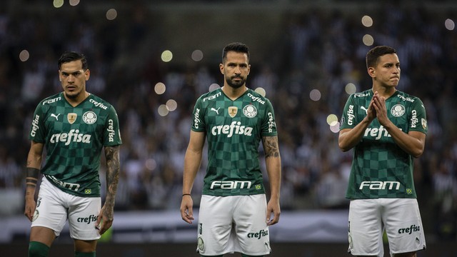 Gustavo Gómez, Luan e Renan em Atlético-MG x Palmeiras