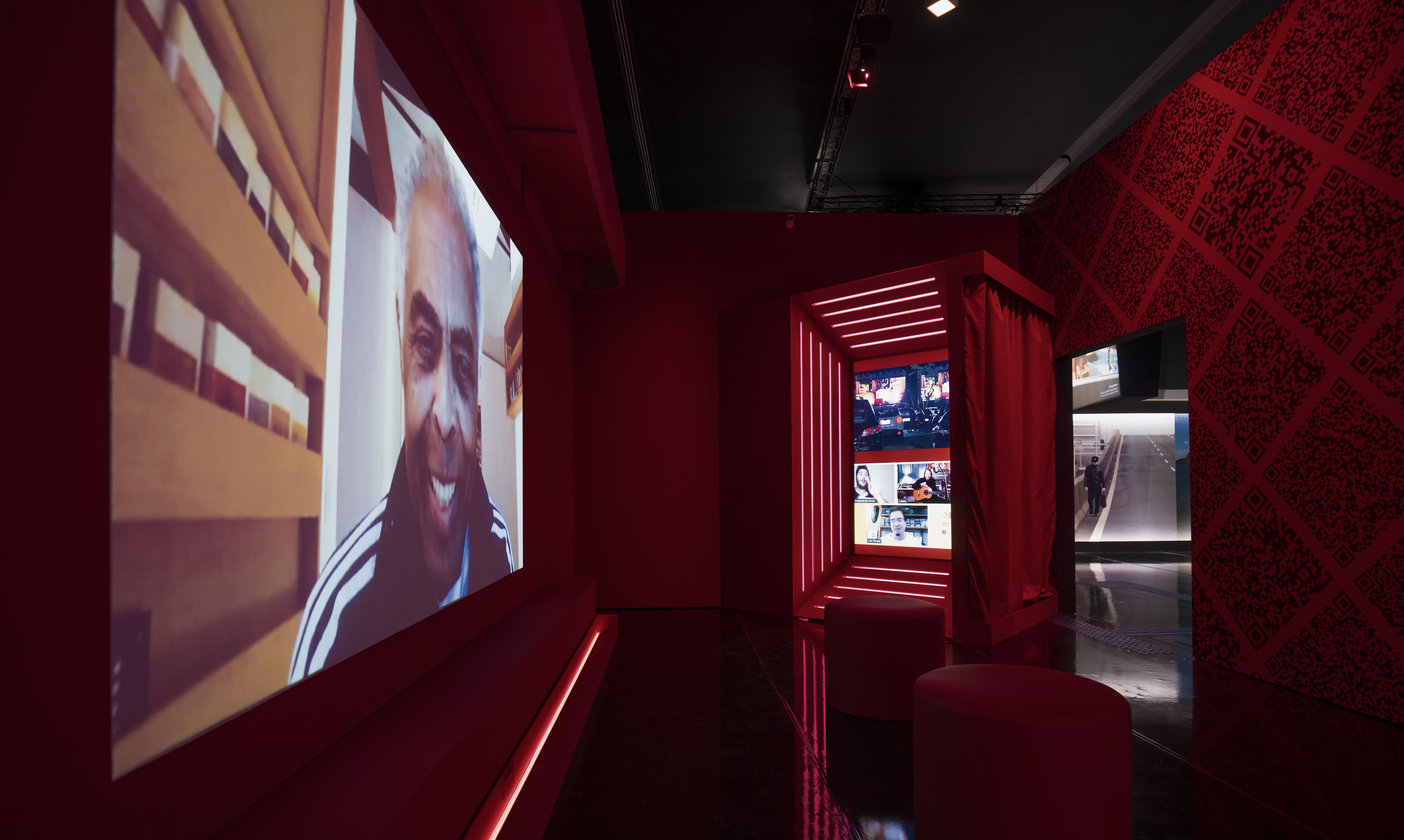 A sala A cultura é o caminho reflete sobre como a indústria cultural foi impactada pela pandemia (Foto: Guilherme Leporace)