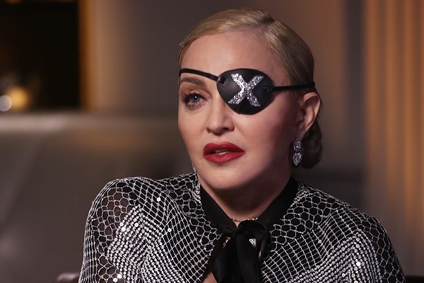 Madonna em entrevista ao site Today em 2019 (Foto: reprodução)