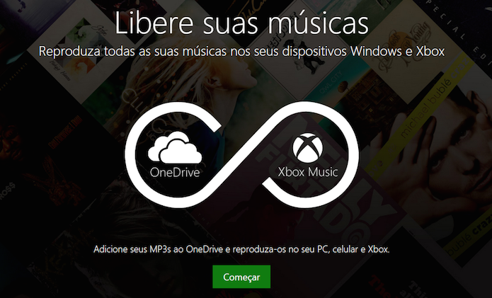 Acesse o site do Xbox Music para ativar o novo recurso (Foto: Reprodu??o/Helito Bijora) 