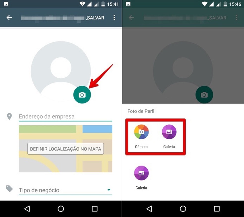 Alterando foto do perfil (Foto: Reprodução/Helito Bijora)