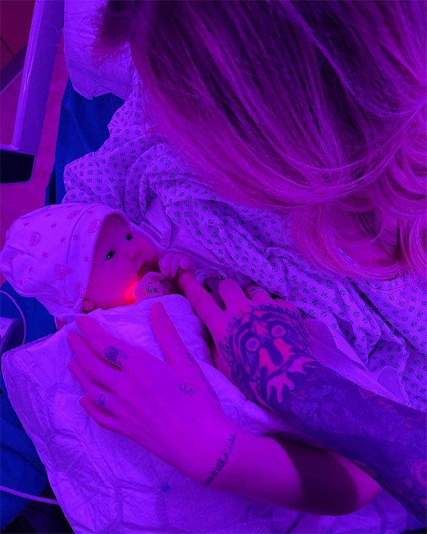 Chiara Ferragni anuncia o nascimento de sua filha, Vittoria (Foto: Reprodução / Instagram)