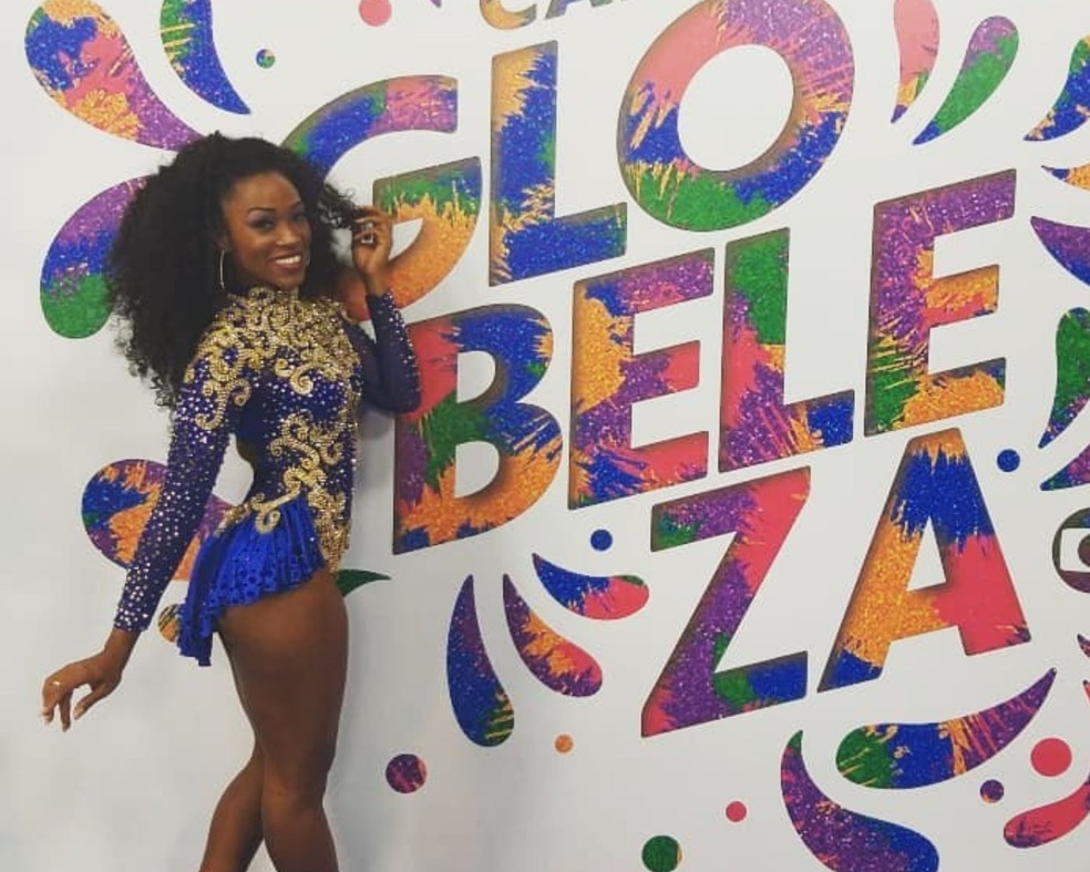 Morre destaque do carnaval paulista e musa do 'Caldeirão', em Santos, no litoral de São Paulo — Foto: Arquivo Pessoal