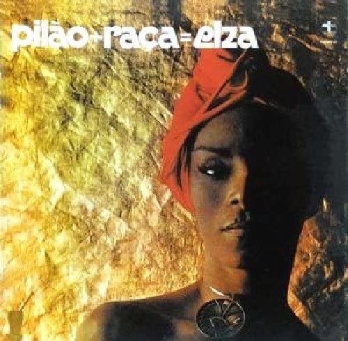 Capa do disco Pilão + Raça = Elza traz foto da cantora (Foto: Foto: Reprodução/Amazon)