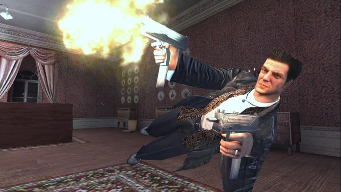 Max Payne 1 foi o primeiro game a usar bullet time (Foto: Divulgação/Remedy)