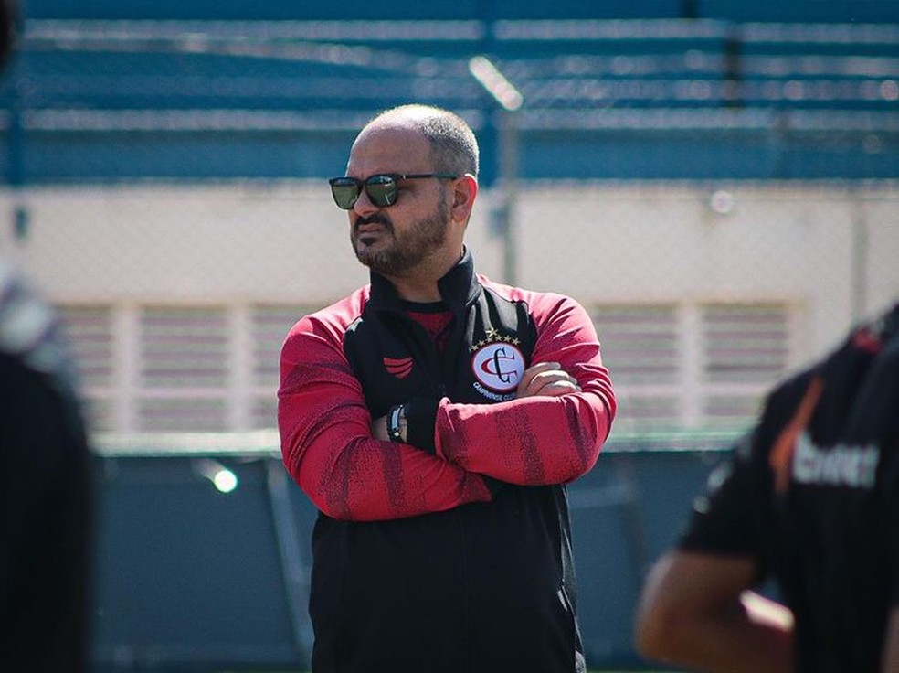 Danylo Maia reforçou que em 2023 o Campinense voltará para a Série C do Campeonato Brasileiro  — Foto: Samy Oliveira / Campinense Clube