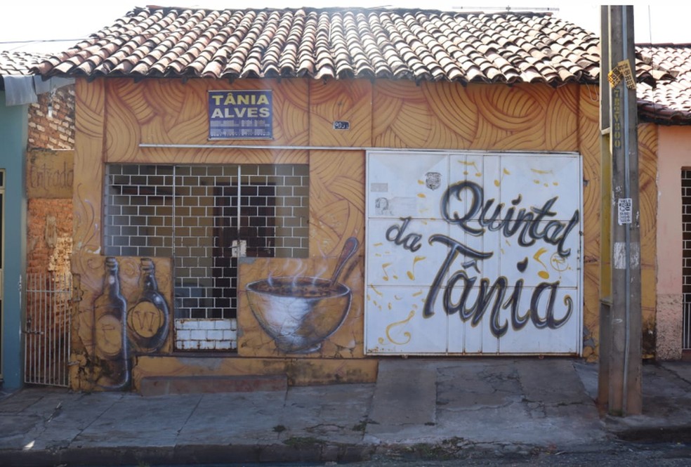 EmpresÃ¡ria era dona do bar Quintal da TÃ¢nia (Foto: Lucas Marreiros/G1 PI)