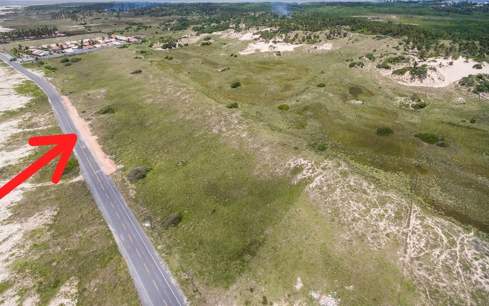 O suspeito vendia lotes de terrenos na Praia do Mosqueiro, em Aracaju — Foto: SSP/SE/Divulgação