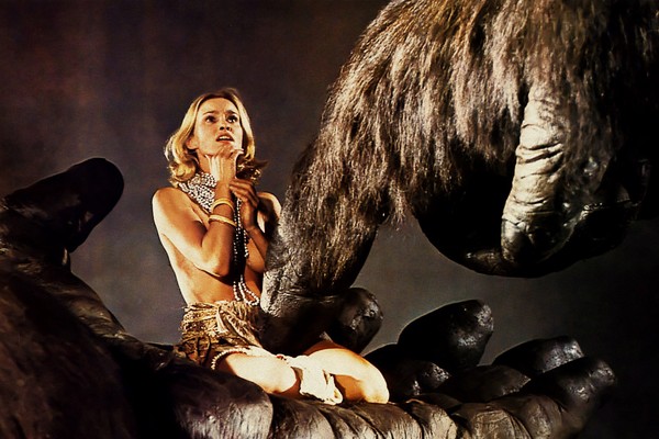 Jessica Lange em cena de 'King Kong' (1976), dirigido por John Guillermin (Foto: Divulgação)