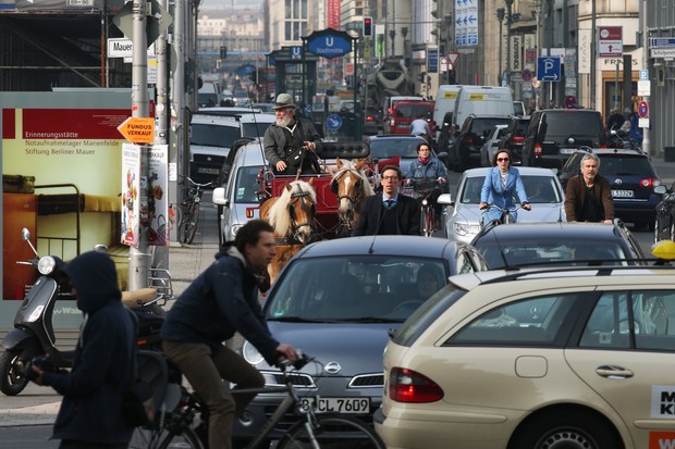 Trânsito na Alemanha (Foto: Getty Images)