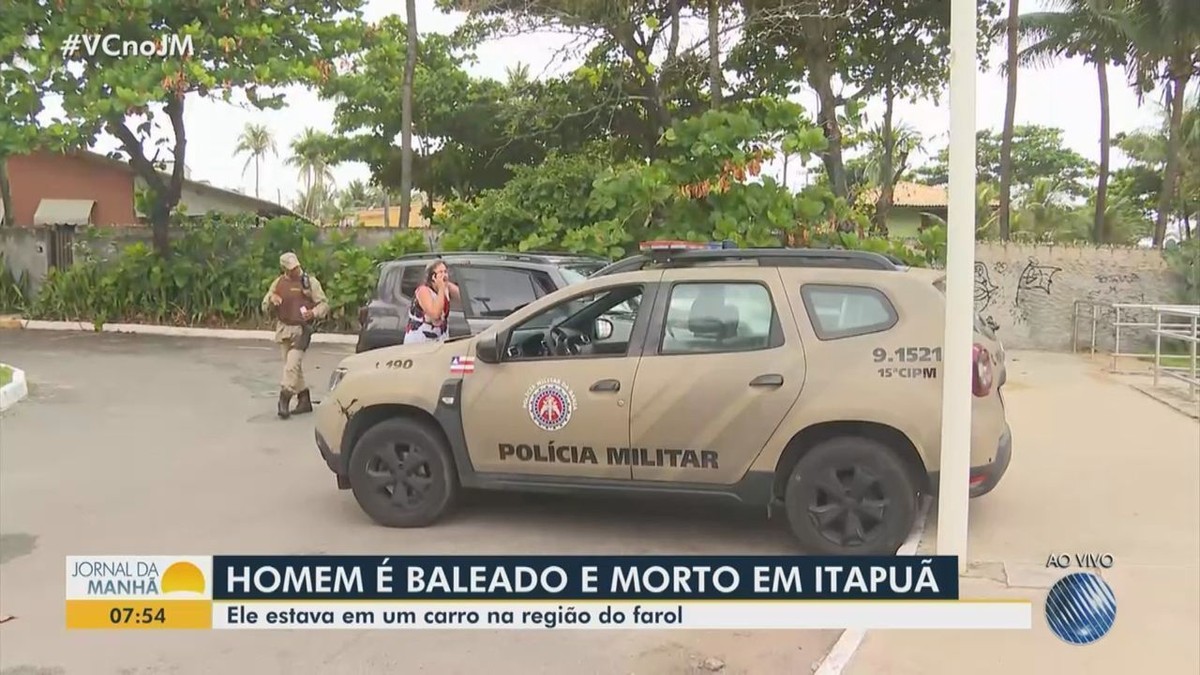 Homem Morre Após Ser Baleado Durante Assalto Próximo Ao Farol De Itapuã