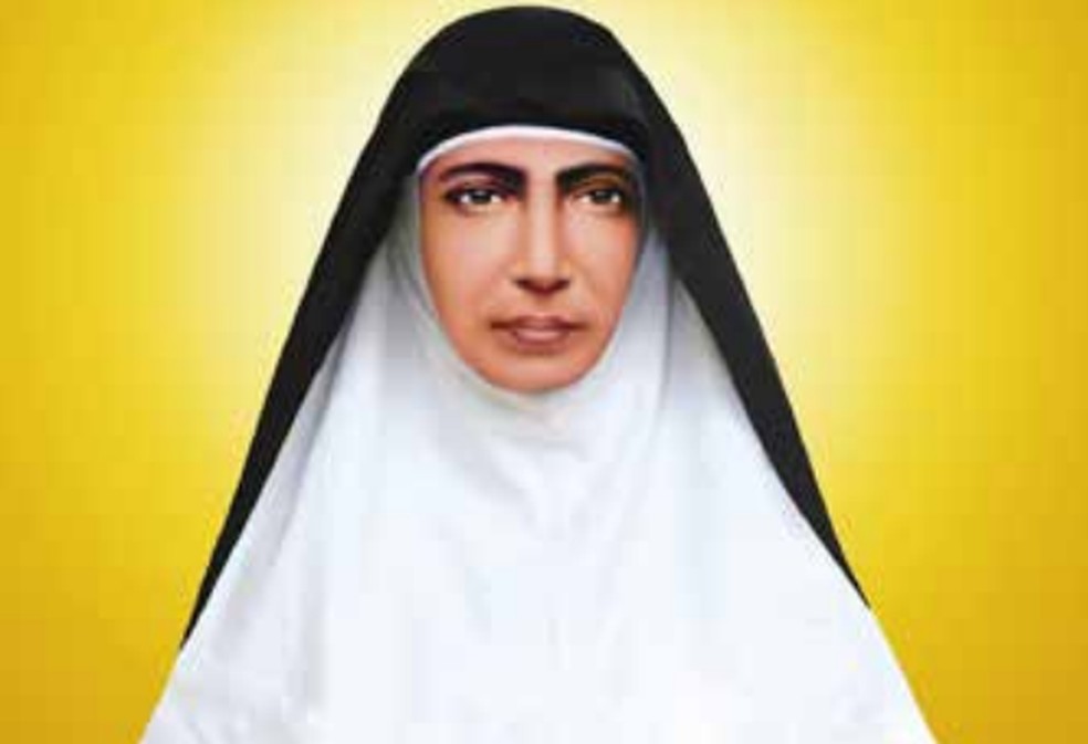 Mariam Thresia foi canonizada em 13 de outubro de 2019 pelo Papa Francisco — Foto: Reprodução/Vatican Media