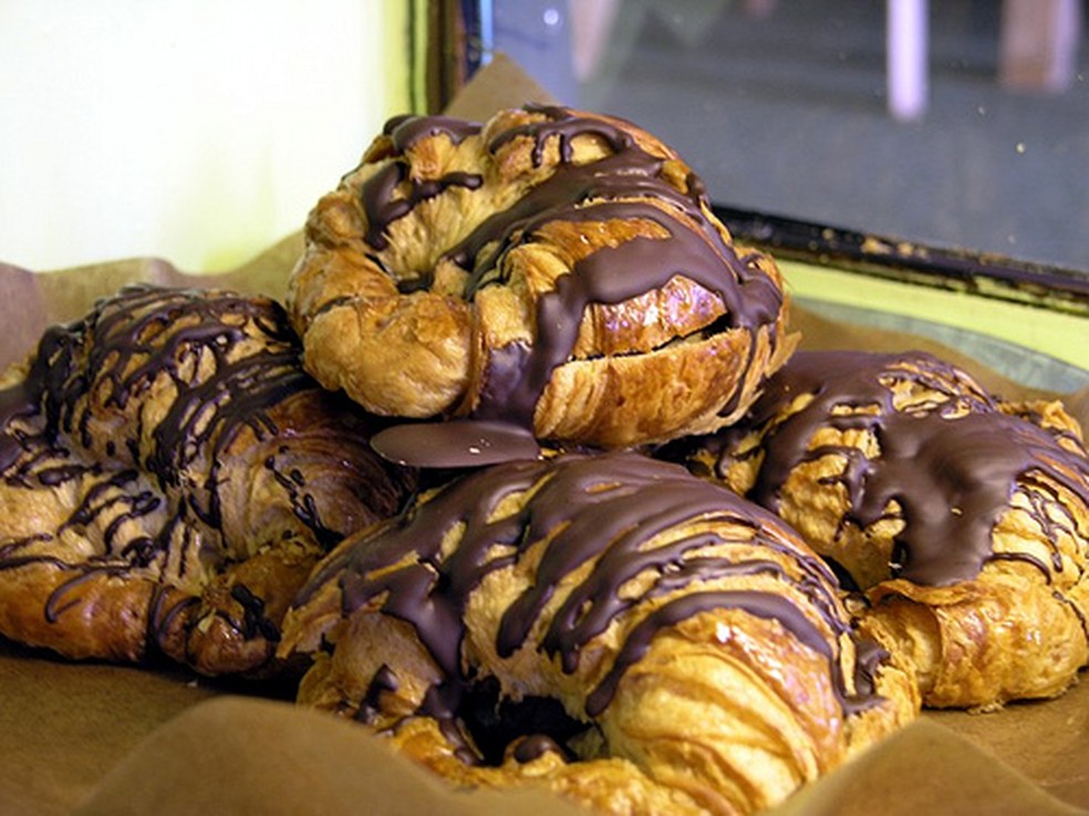 Croissant de Chocolate Receitas Gshow Gshow