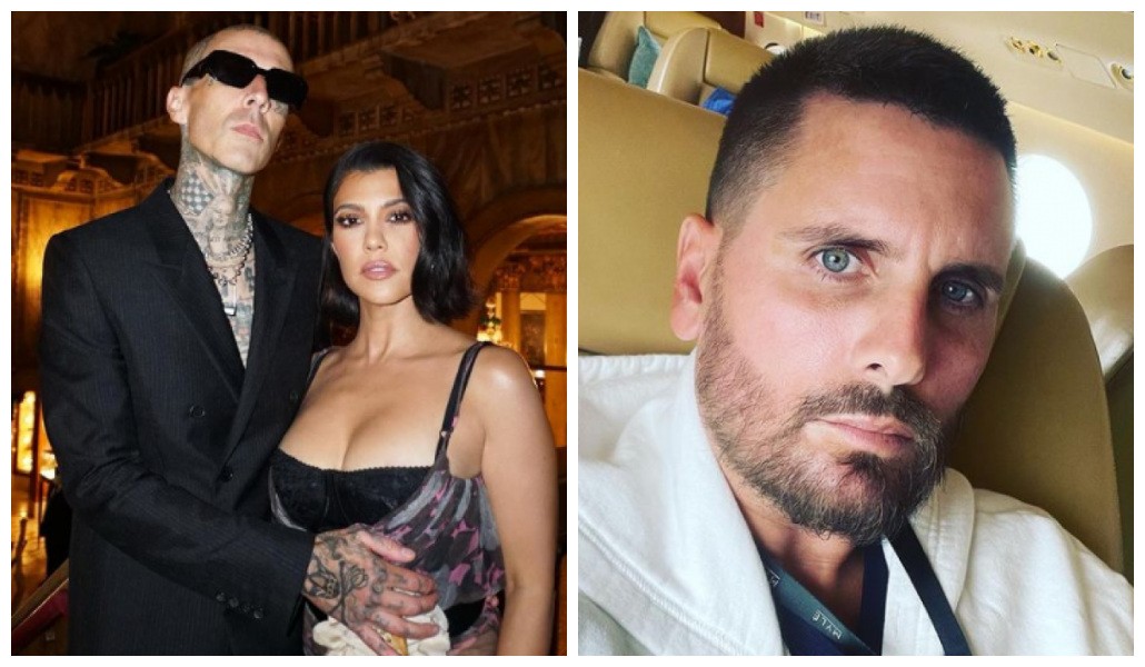 O noivado de Travis Barker e Kourtney Kardashian foi mantido em segredo de Scott Disick (Foto: Instagram)
