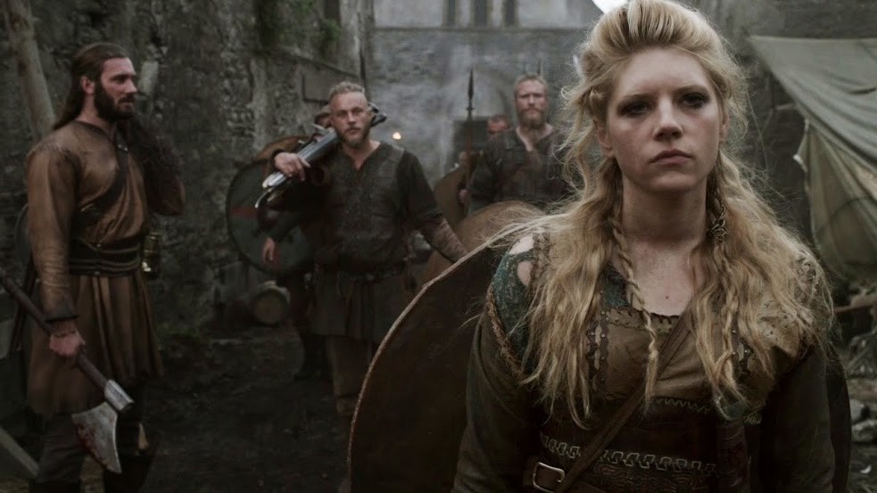 Lagertha, donzela escudeira do seriado Vikings (Foto: Reprodução)