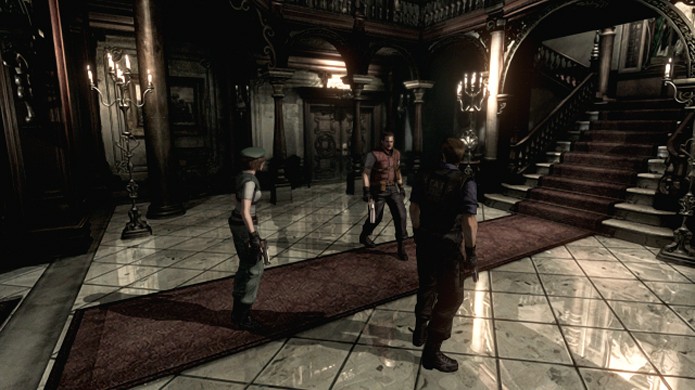O remake de Resident Evil no GameCube surpreendeu com gráficos incríveis e muitas novidades (Foto: Reprodução/GameSpot)