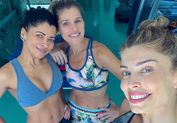 Anna Lima, Grazi Massafera e Ingrid Guimarães (Foto: Reprodução/Instagram)