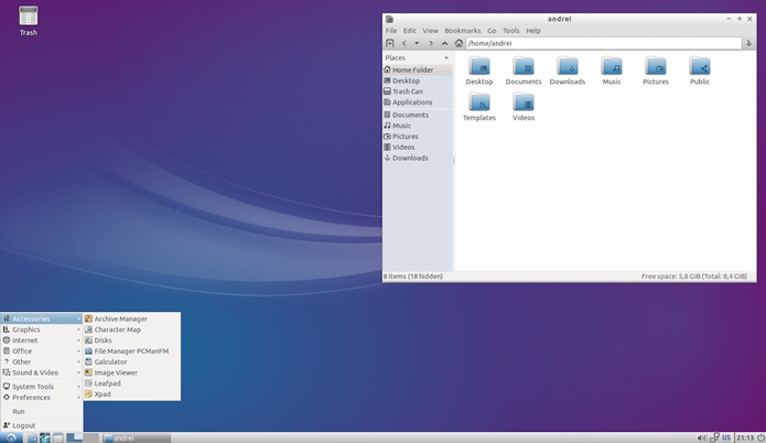 Lubuntu é levinho, feito para pesar pouco no PC e ser amigável com computadores menos potentes (Foto: Divulgação/Lubuntu)