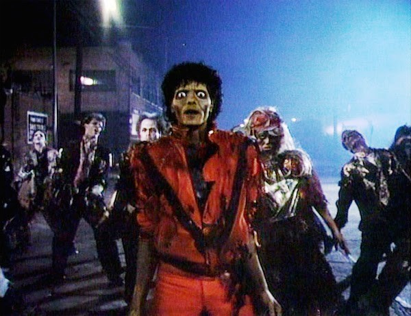 O cantor Michae Jackson no clipe de Thriller (Foto: Reprodução)