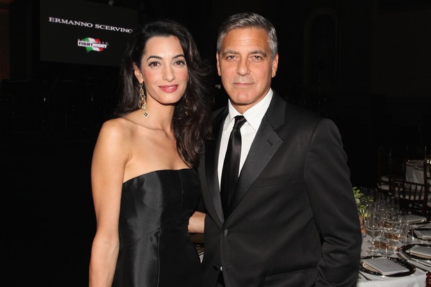 Belos, talentosos e poderosos: o casal batiza O Efeito Clooney (Foto: Getty Images)