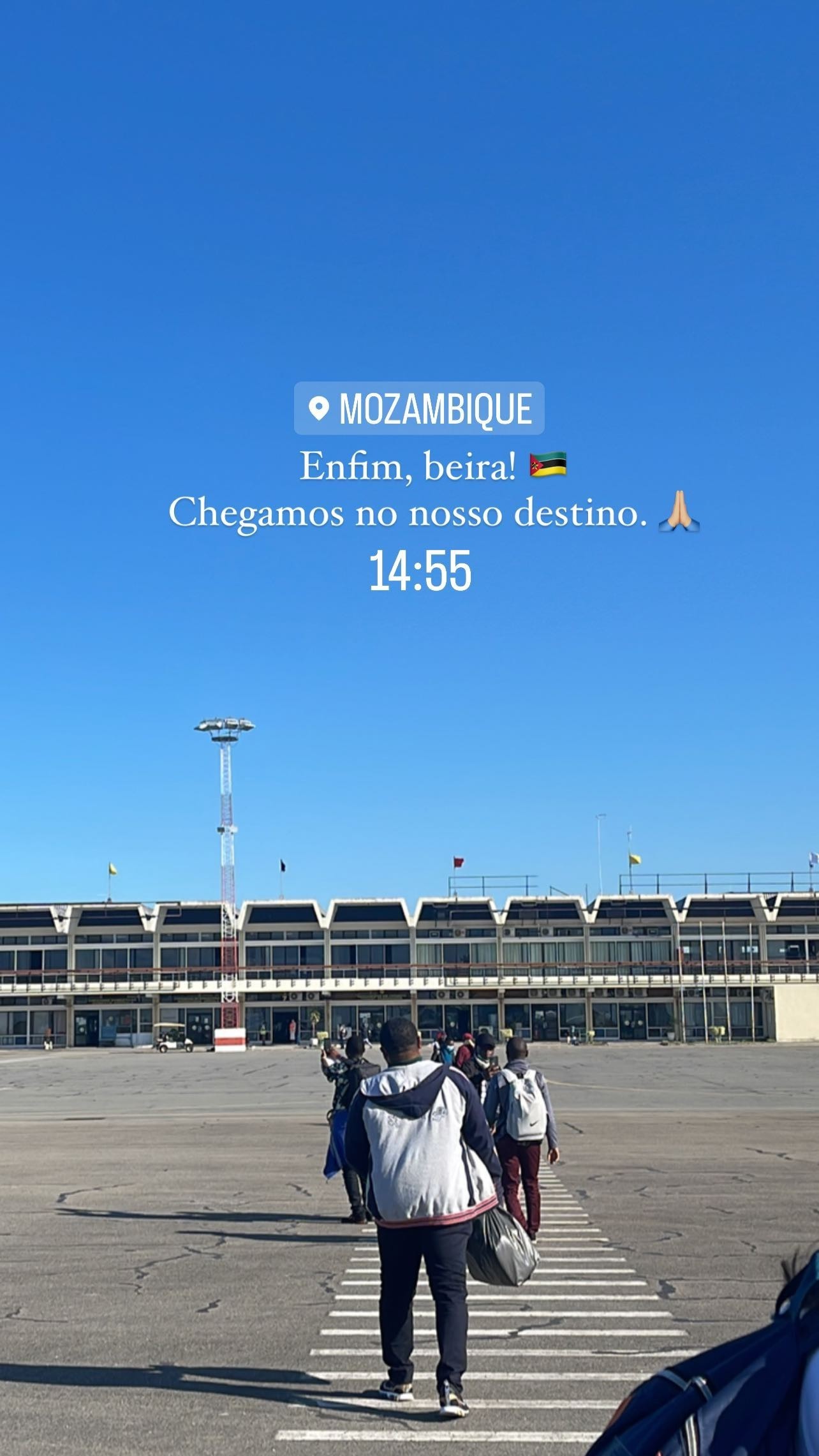Rafa Kalimann chega a Moçambique (Foto: Reprodução Instagram)