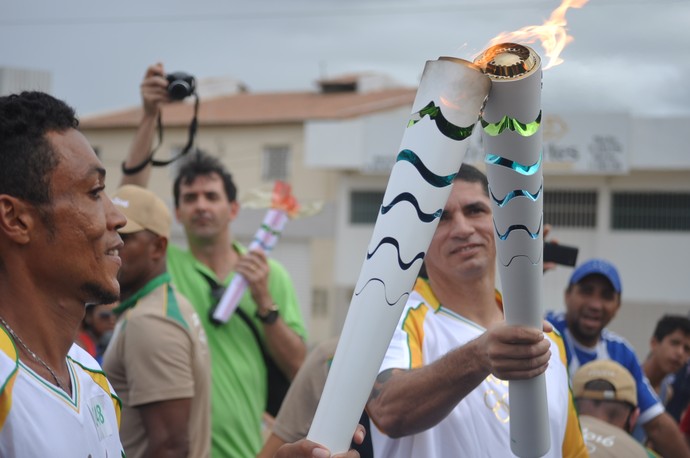 A primeira passagem da Tochasite de aposta denilsonPetrolina foi bastante celebrada (Foto: Emerson Rocha)