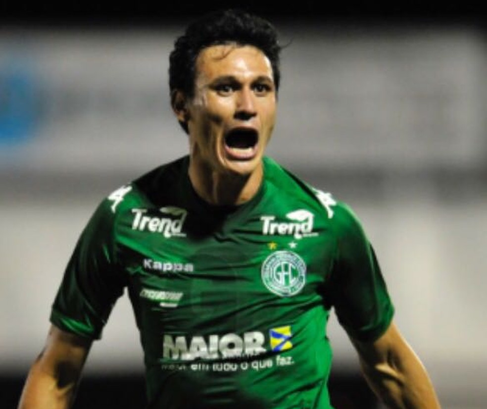 Atacante Silas no Guarani  (Foto: Arquivo Pessoal )