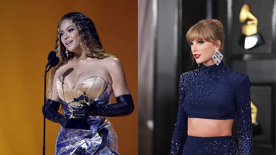 Grammy Awards 2023: Flagra mostra abraço entre Beyoncé e Taylor Swift