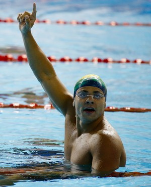 Felipe França ouro Pan-Americano (Foto: Al Bello/Getty Images)