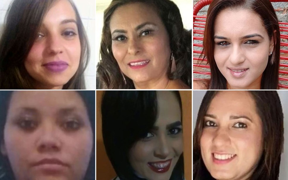 VÃ­timas de feminicÃ­dio no 1Âº trimestre de 2019 em SP â€” Foto: Arquivo pessoal