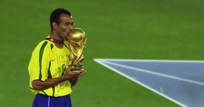 Cafu Copa do Mundo 2002 (Foto: Getty Images) Cafu Copa do Mundo 2002 (Foto: Getty Images)