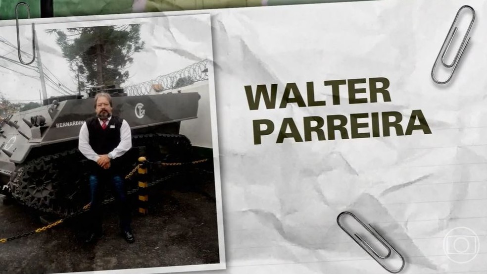 Walter Parreira — Foto: Reprodução/Fantástico