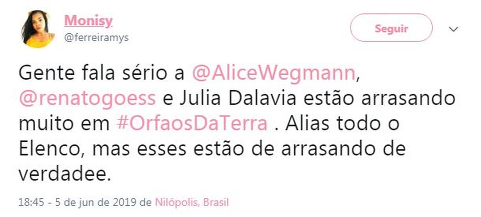  — Foto: Reprodução da Internet/ Twitter