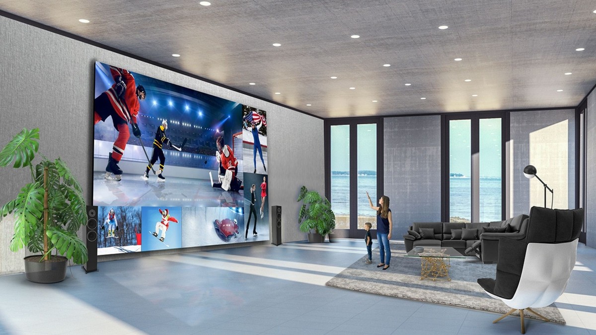 LG anuncia linha de TVs 8K com até 325 polegadas