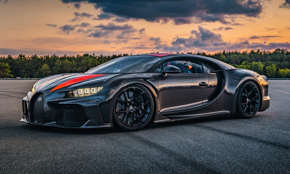 Bugatti Chiron Super Sport 300+ é um dos carros mais rápidos do mundo — Foto: Divulgação
