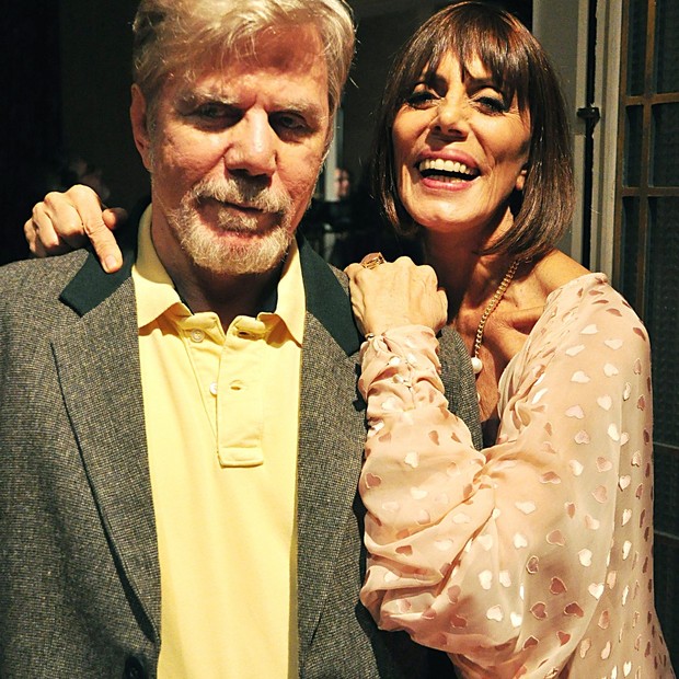 Reginaldo Faria e Mila Moreira em O Astro (Globo, 2011) (Foto: Estevam Avellar/Globo)