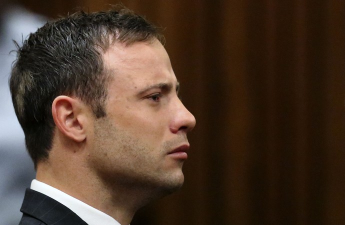 Oscar Pistorius, julgamento (Foto: Reuters)