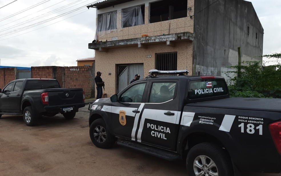 Opera&ccedil;&atilde;o cumpre mandados de pris&atilde;o e busca em diversas cidades do interior baiano &mdash; Foto: Divulga&ccedil;&atilde;o/Pol&iacute;cia Civil