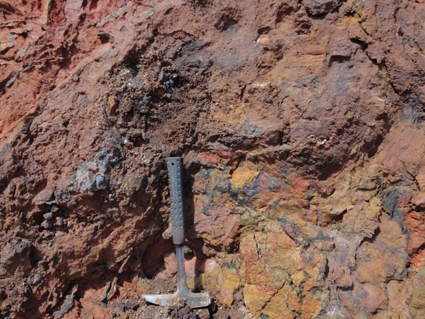 Nióbio é extraído a céu aberto na mina da Anglo American em Catalão (GO) (Foto: Divulgação)