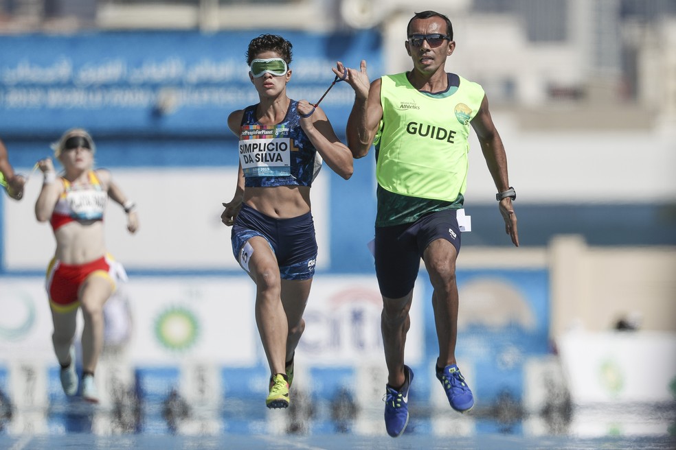 Thalita Simplício, Campeonato Mundial de Atletismo em Dubai: ela vai competir as Paralimpíadas — Foto: Daniel Zappe/Exemplus/CPB