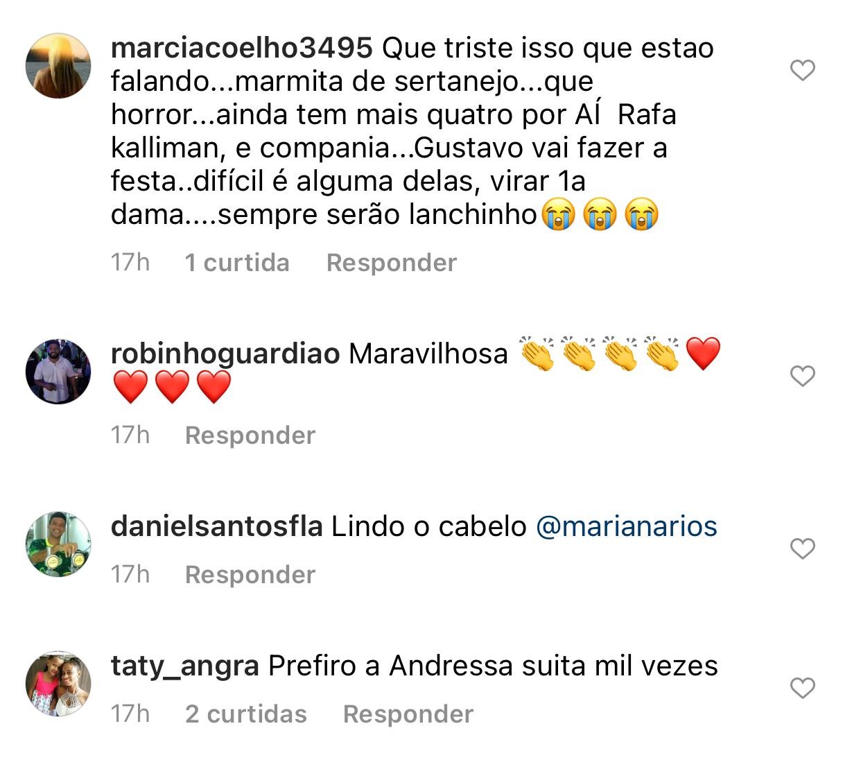 Mariana Rios recebe ataques após rumores de affair com Gusttavo Lima (Foto: Reprodução)