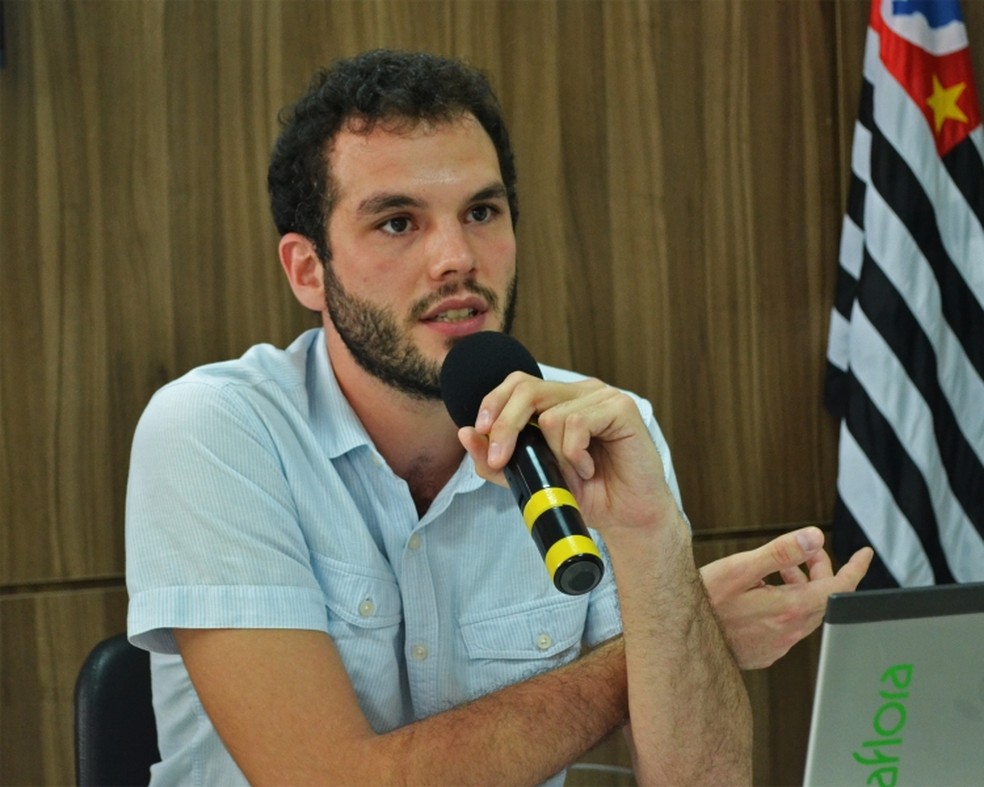 Bruno Vello, do Observatório Cidadão de Piracicaba — Foto: Tempo D Comunicação e Cultura