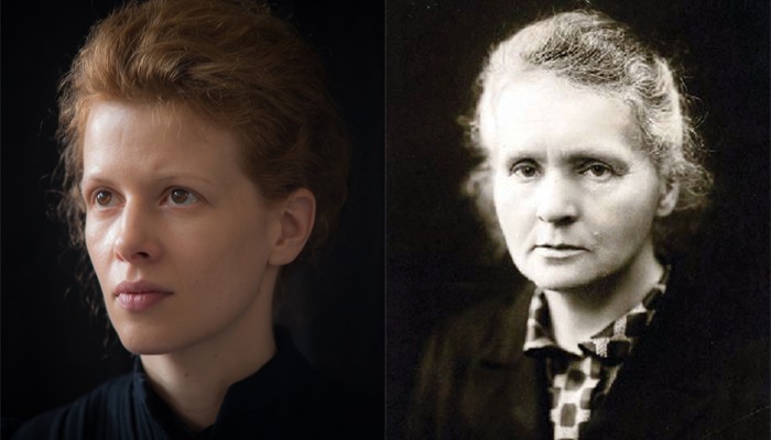 Karolina Gruszka e Marie Curie (Foto: Divulgação)