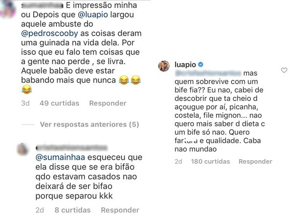 Luana Piovani  fala sobre Pedro Scooby (Foto: reprodução/Instagram)