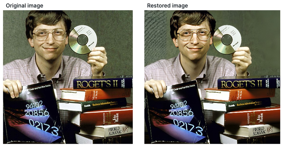 Como restaurar fotos antigas pela Internet usando inteligência artificial