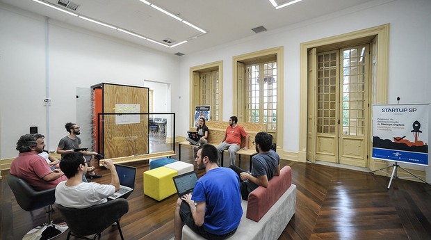 Coworking gratuito do Sebrae, em São Paulo (Foto: Reinaldo Canato / Ricardo Yoithi Matsukawa-ME / Sebrae-SP)