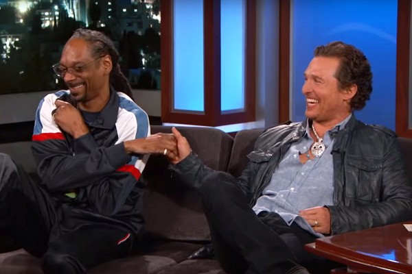 Snoop Dogg e Matthew McConaughey (Foto: reprodução)