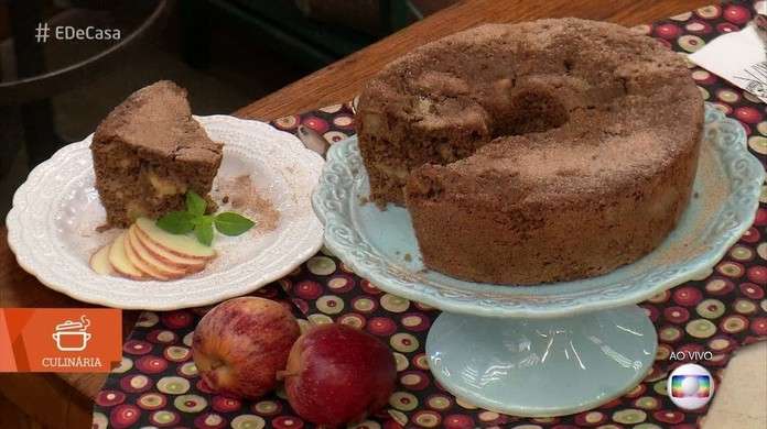 bolo de maca receitas