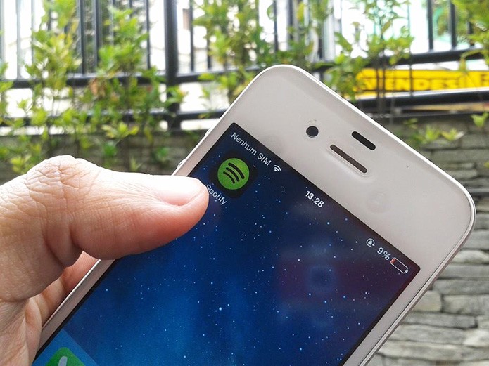 Spotify: compartilhe músicas com seus contatos do WhatsApp (Foto: Marvin Costa/TechTudo)
