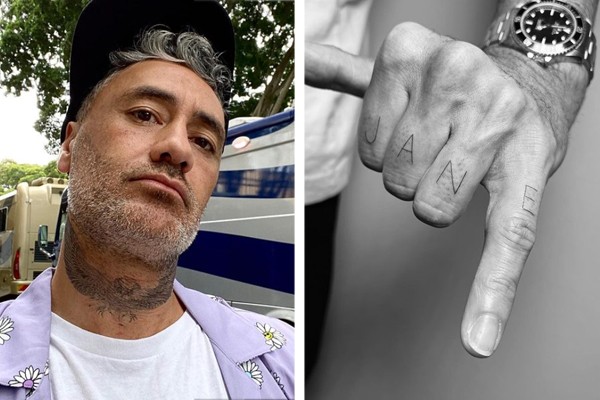 Taika Waititi atiçou a curiosidade dos fãs com uma nova tatuagem misteriosa (Foto: Reprodução / Instagram)